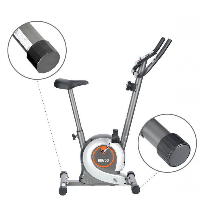 Bicicleta fitness magnetica HMS M8750 gri [2]