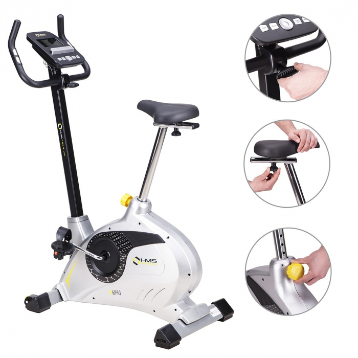 Bicicleta fitness magnetica HMS Premium M6993 [6]
