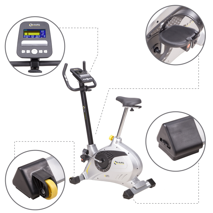 Bicicleta fitness magnetica HMS Premium M6993 [8]
