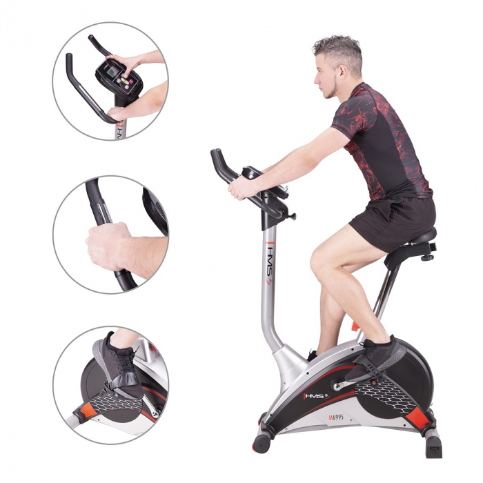 Bicicleta fitness magnetica HMS M6995 [5]