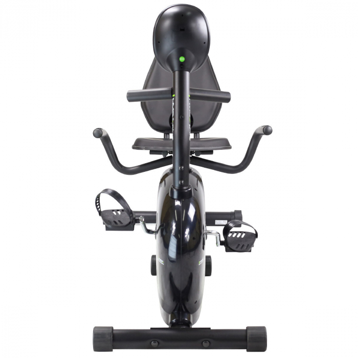 Bicicleta fitness magnetica recumbent HMS R9259 PLUS negru-verde [5]