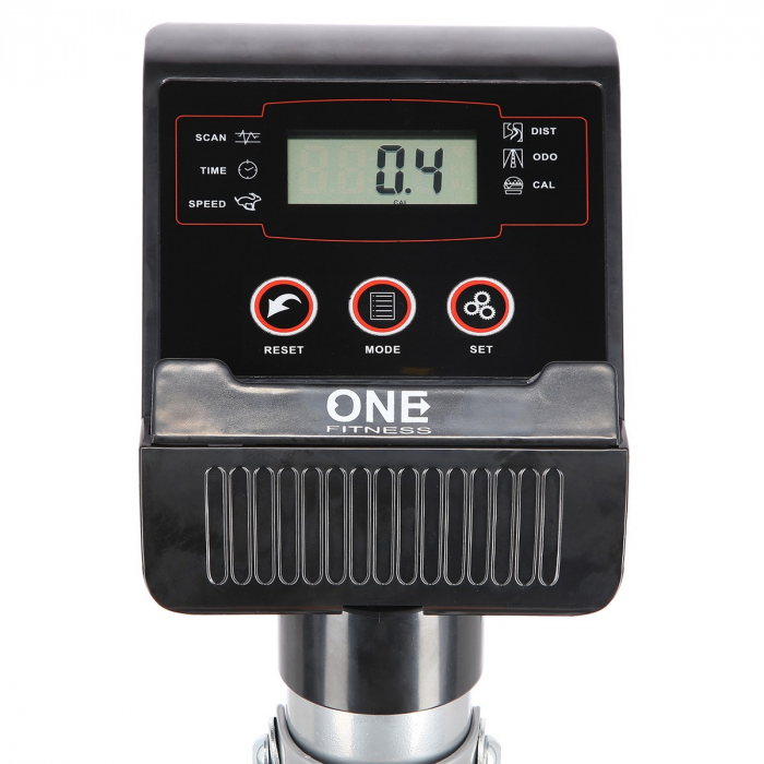 Bicicleta fitness mecanica HMS ONE RW3011 argintiu/portocaliu [14]