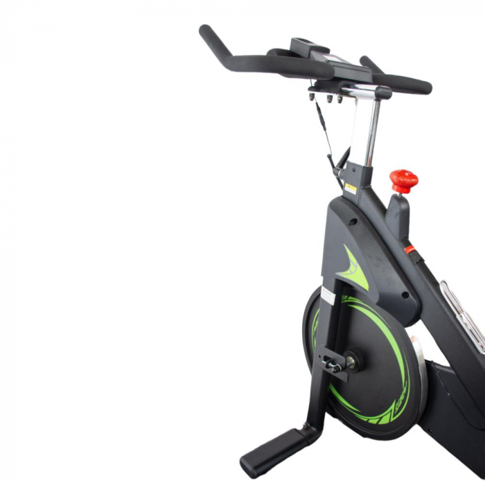 Bicicleta Fitness Spin Bike Dhs 2101 - Negru-Verde [5]