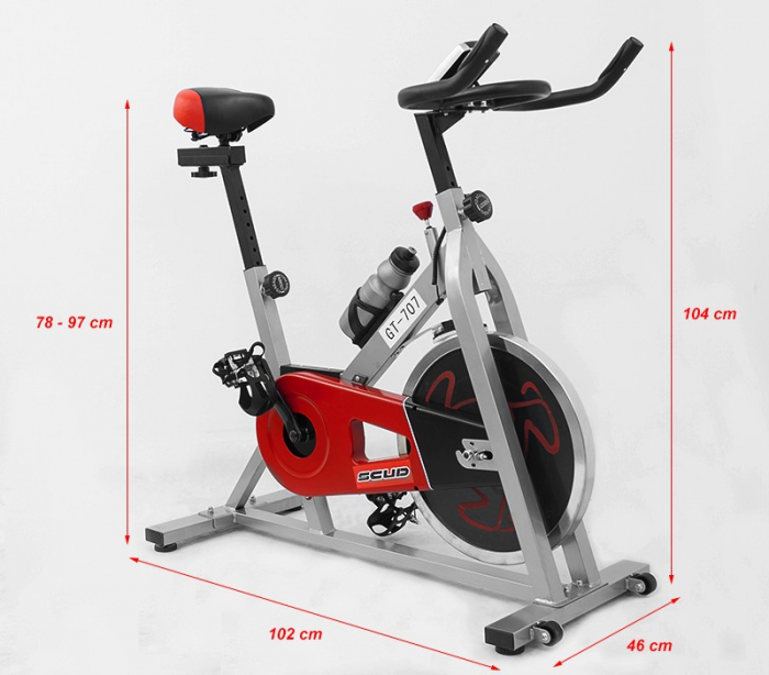 Bicicleta indoor cycling Scud 707 [3]