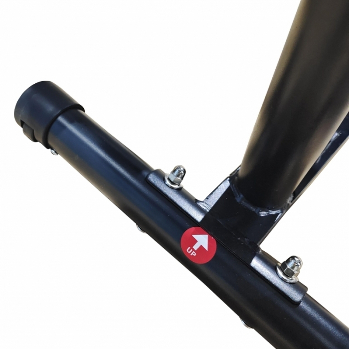 Bicicleta fitness magnetica eliptica FitTronic® Trainer 410E, design robust, greutate suportata 120 kg, volanta 7 kg, afisaj electronic [2]