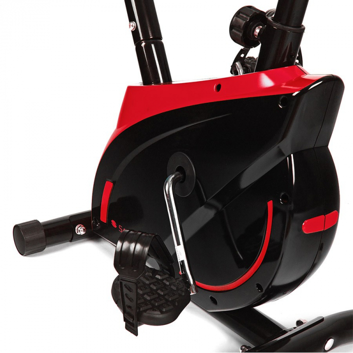 Bicicleta magnetica EXIS SG-300B- negru/rosu [6]
