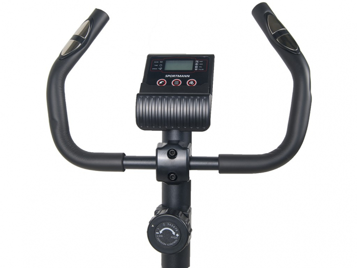 Bicicleta magnetica fitness Sportmann Elinof Negru/Rosu [3]