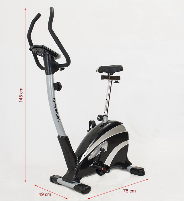 Bicicleta magnetica Hiton Enterprise-neagra [3]