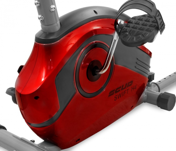 Bicicleta magnetica recumbent Scud Swift H4-rosie [4]