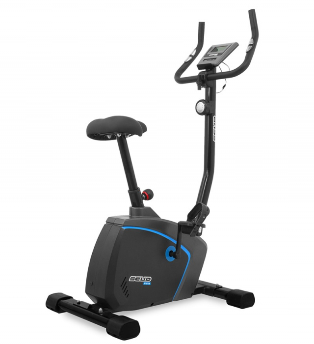 Bicicleta magnetica Scud V-Fit- negru/albastru [2]
