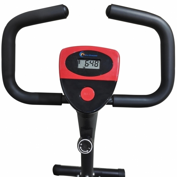 Bicicleta mecanica FitTronic® Trainer 130, compacta, afisaj inclus, posibilitate de reglare a dificultatii la pedalare [2]