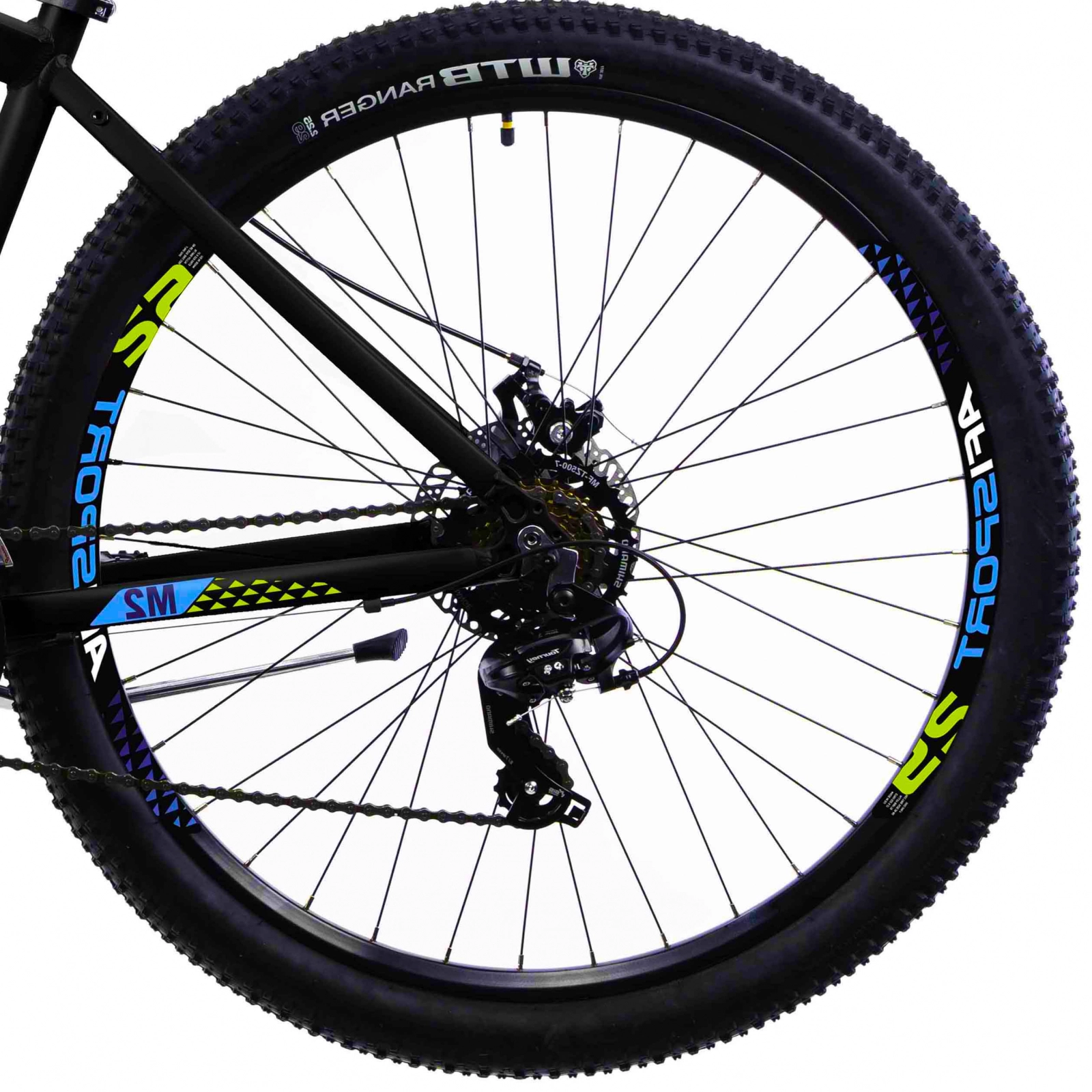 Bicicleta Mtb Afisport M2 - 29 inch, L, Negru [3]