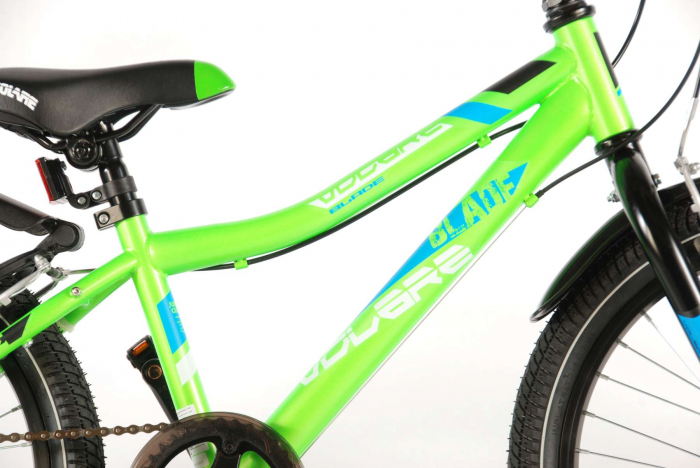 Bicicleta pentru baieti Volare Blade, 20 inch, culoare Verde, frana de mana fata - spate [7]