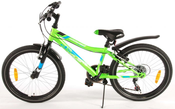 Bicicleta pentru baieti Volare Blade, 20 inch, culoare Verde, frana de mana fata - spate [12]