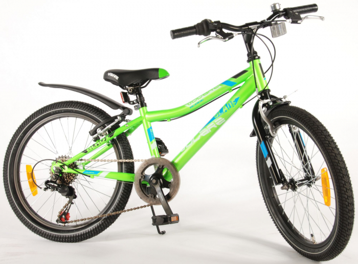 Bicicleta pentru baieti Volare Blade, 20 inch, culoare Verde, frana de mana fata - spate [3]