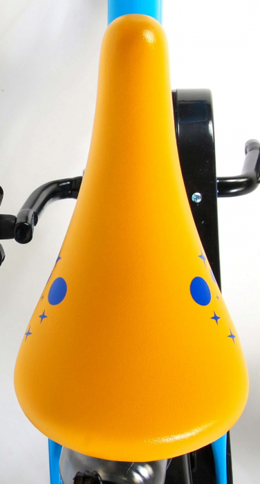 Bicicleta pentru copii Disney Toy Story 4, 14 inch, culoare albastru/galben, frana de mana + contra [8]