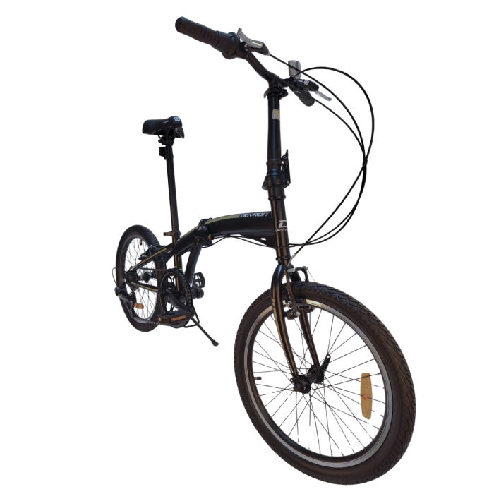 Bicicleta Pliabila Devron Practic 30 - 20 inch, Negru [2]