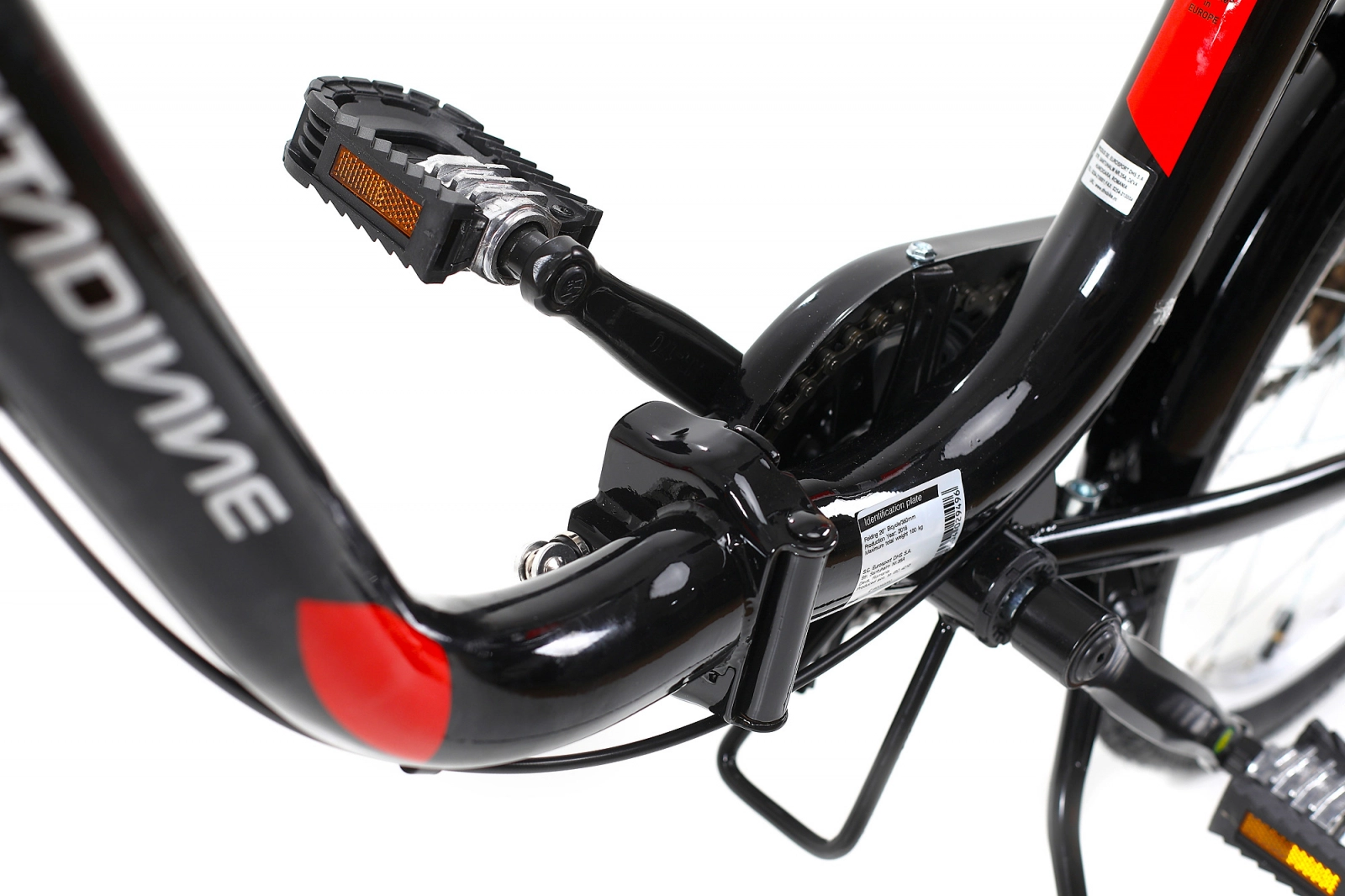 Bicicleta Pliabila Dhs 2092 Negru 20 Inch [4]