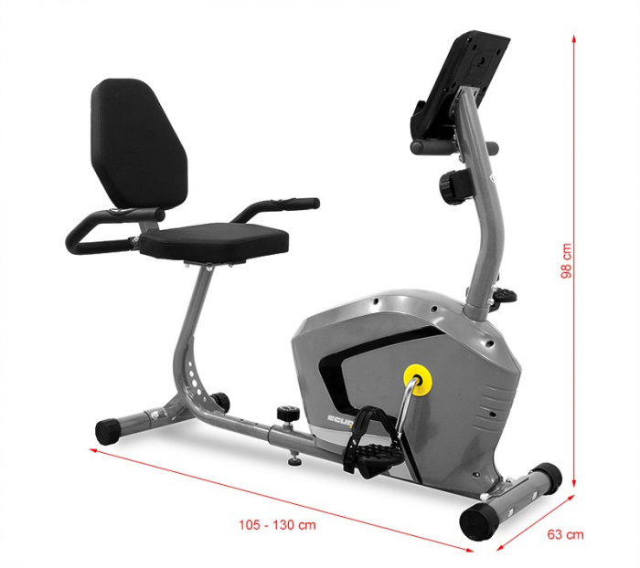 Bicicleta Recumbent SCUD H8 - Gri [12]