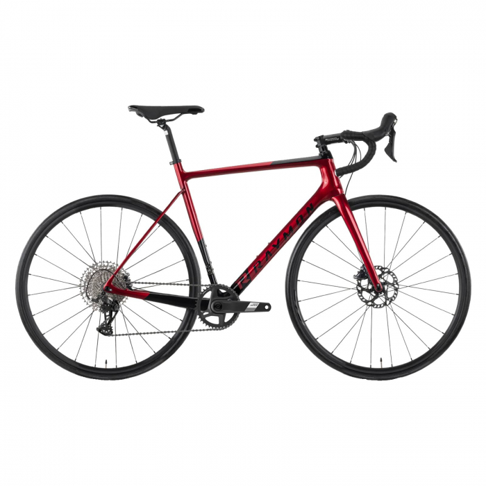 Bicicleta Sosea Raymon RaceRay 8.0 - 28 Inch, XS, Rosu-Negru [2]