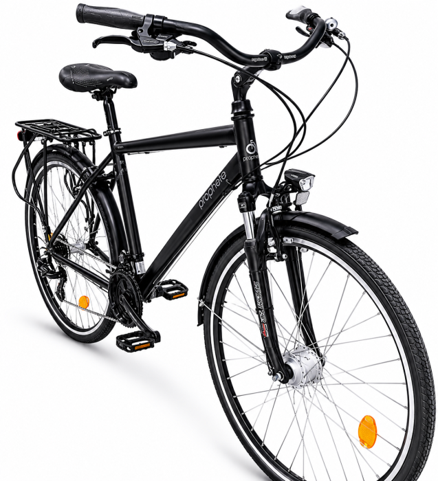 Bicicleta Trekking Prophete 52775 - 28 inch, L, Negru [4]