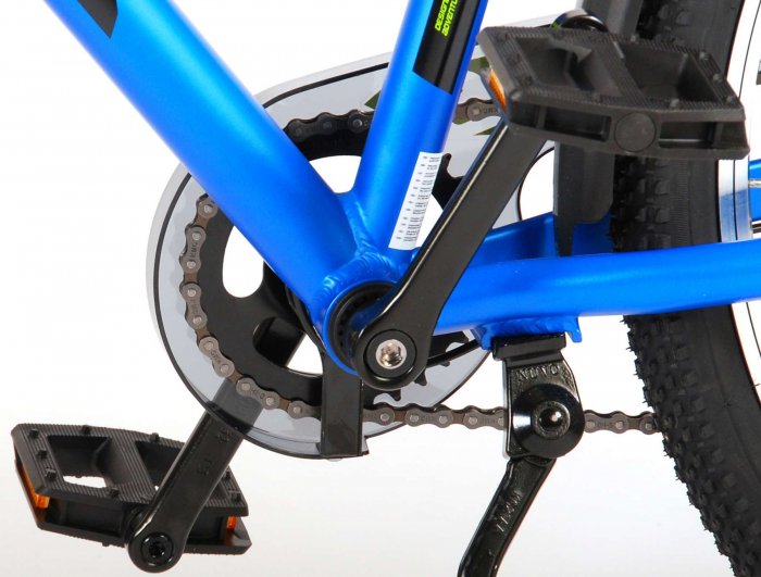 Bicicleta Volare Cross, 26 inch, 7 trepte, culoare albastru/verde, Prime Collection, frana de mana fata - spate [16]