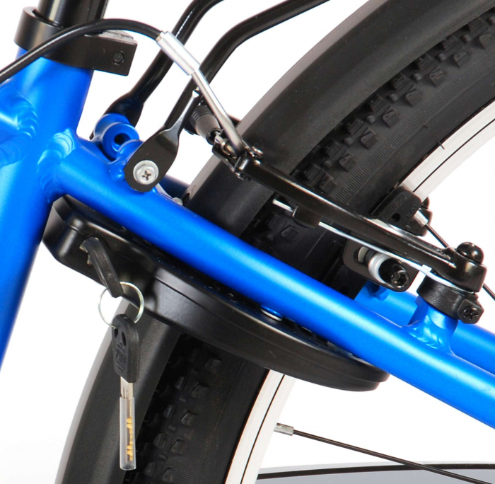 Bicicleta Volare Cross, 26 inch, 7 trepte, culoare albastru/verde, Prime Collection, frana de mana fata - spate [18]