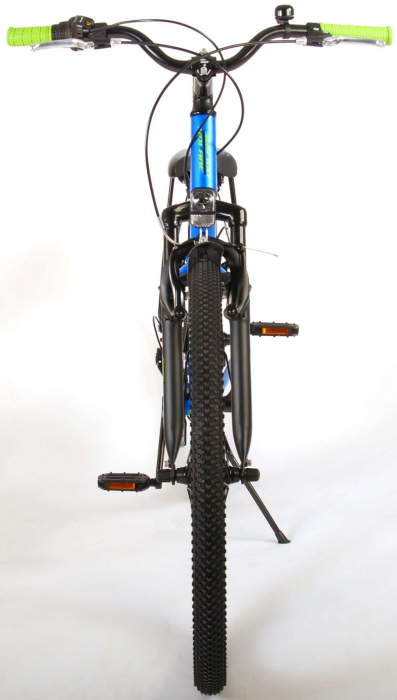 Bicicleta Volare Cross, 26 inch, 7 trepte, culoare albastru/verde, Prime Collection, frana de mana fata - spate [12]