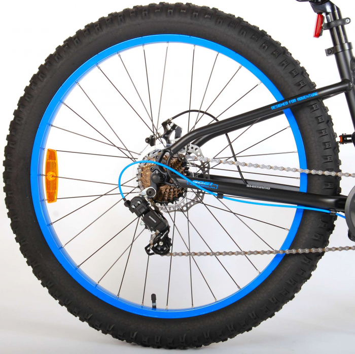 Bicicleta Volare Gradient pentru baieti, 26 inch, culoare Albastru/Negru, Prime Collection, frana de mana fata - spate [4]