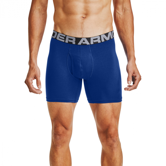 Boxeri barbati Under Armour Charged Cotton 6in 3 buc bleumarin L [3]