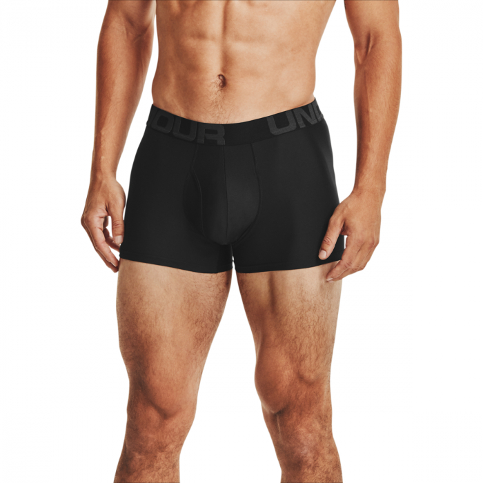 Boxeri barbati Under Armour Tech 3in 2 buc negru S [3]