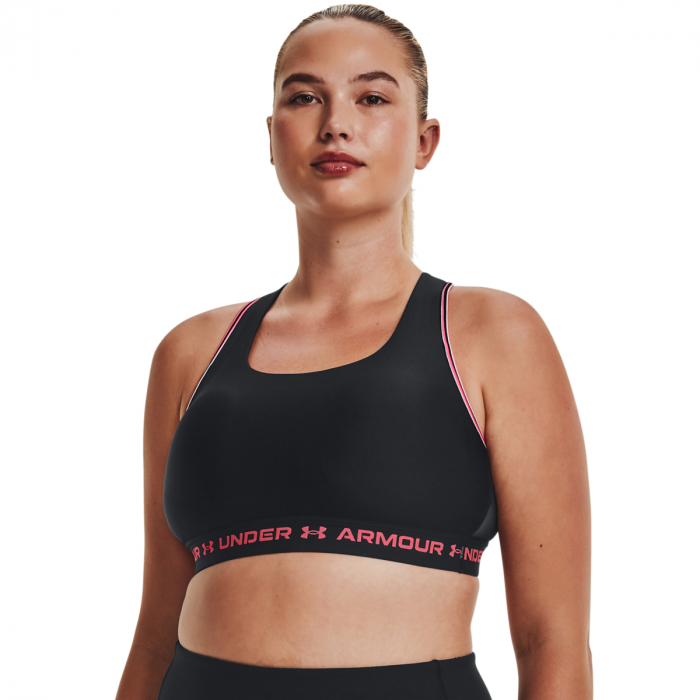 Bustiera femei Under Armour CrossBack Mid Q3 80S negru L [4]