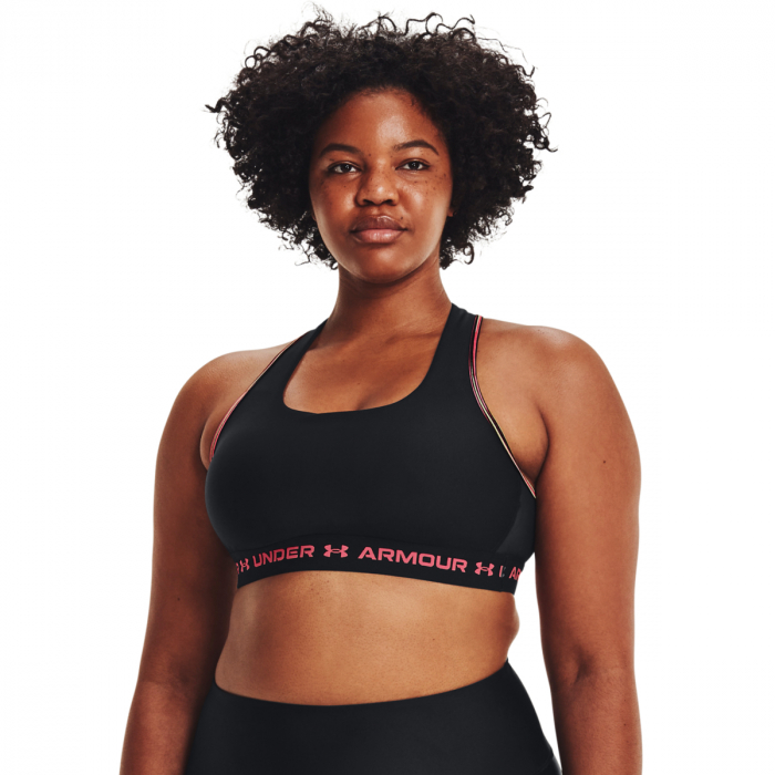 Bustiera femei Under Armour CrossBack Mid Q3 80S negru L [2]