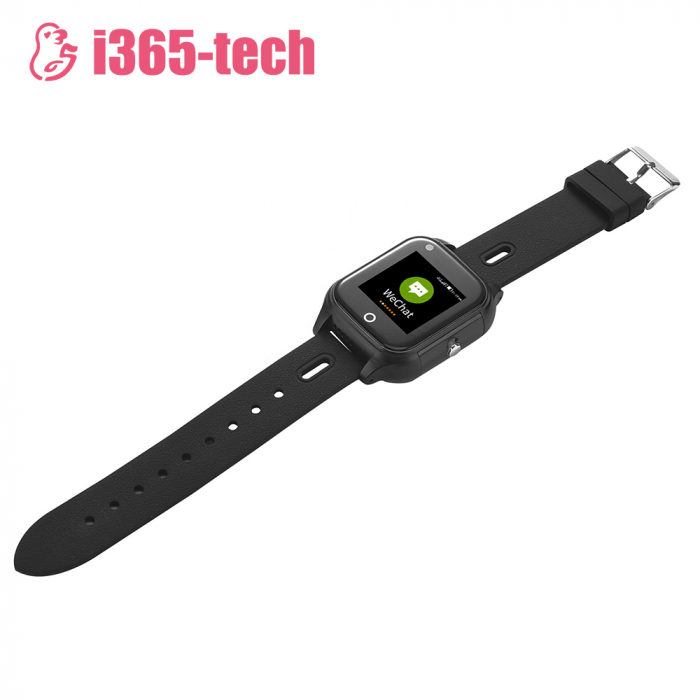 Ceas Smartwatch Pentru Copii i365-Tech FA28 cu Functie Telefon, Apel video, Localizare GPS, Camera, Pedometru, SOS, IP54, 4G, Negru [3]