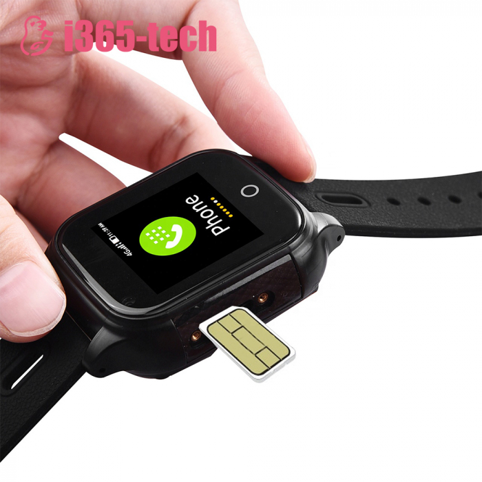 Ceas Smartwatch Pentru Copii i365-Tech FA28 cu Functie Telefon, Apel video, Localizare GPS, Camera, Pedometru, SOS, IP54, 4G, Negru [5]