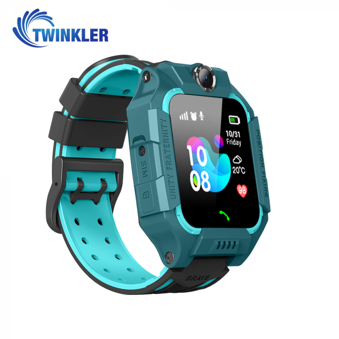 Ceas Smartwatch Pentru Copii Twinkler TKY-GK01 cu Functie Telefon, Localizare GPS, Camera, Lanterna, Joc Matematic, Apel de monitorizare, Albastru [2]