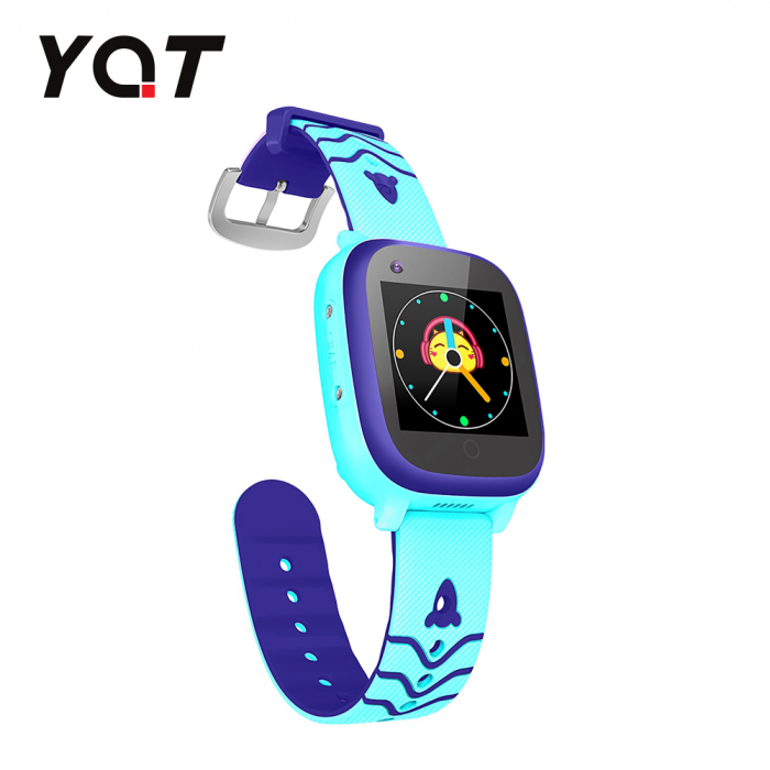 Ceas Smartwatch Pentru Copii YQT T5 cu Functie Telefon, Apel video, Localizare GPS, Istoric traseu, Apel de Monitorizare, Camera, Lanterna, Android, 4G, Albastru, Cartela SIM Cadou [3]