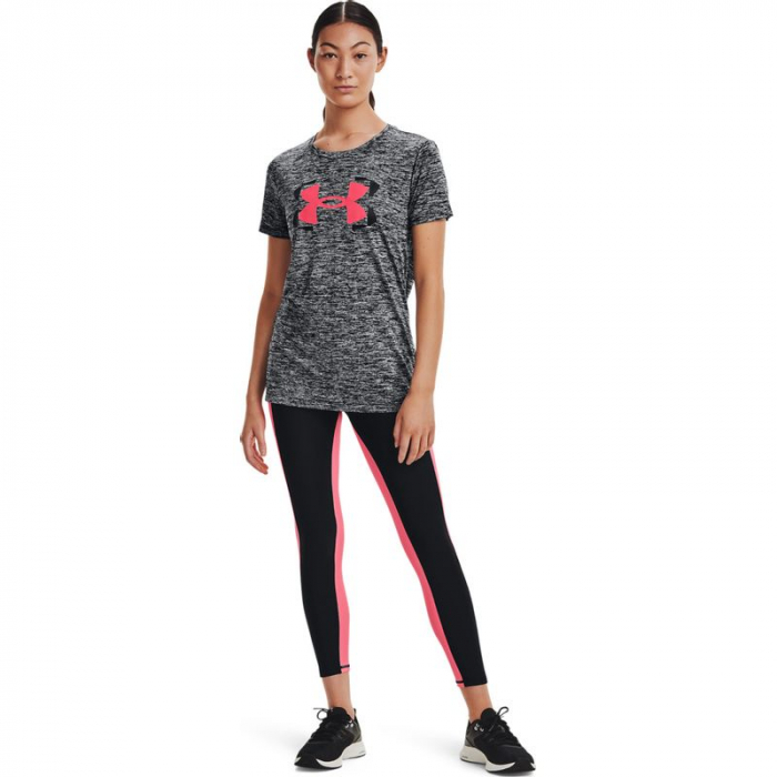 Colanti femei Under Armour 6M Panel Ankle Leg negru [4]