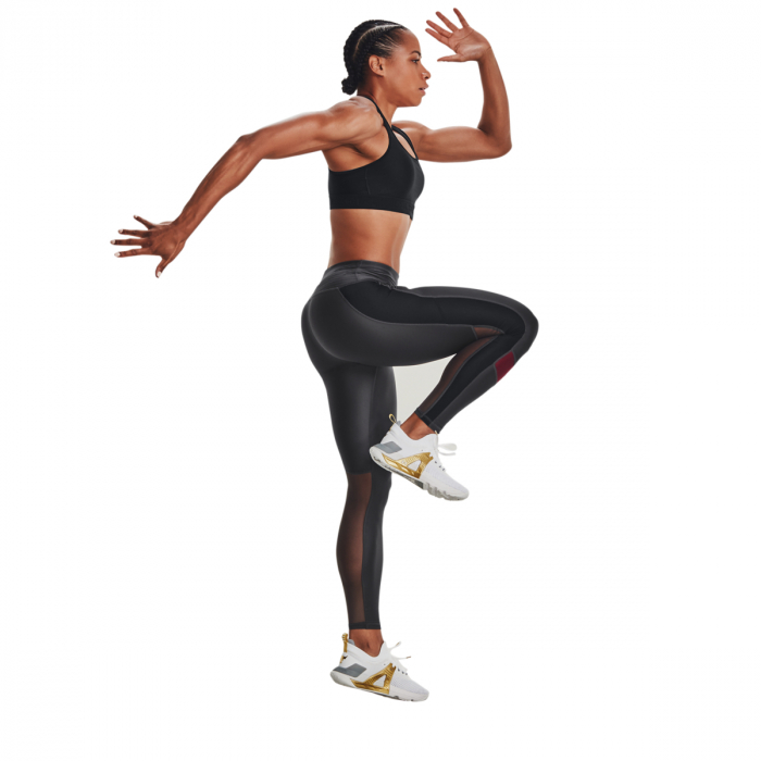 Colanti femei Under Armour Prjct Rock HG Legging negru M [3]