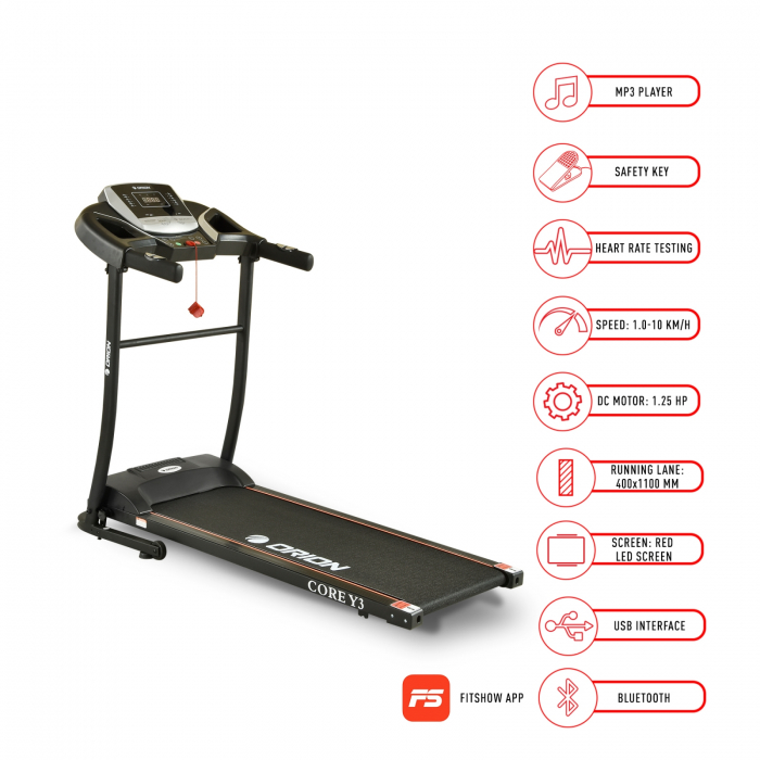 Banda de alergat electrica Orion Core Y3 [6]