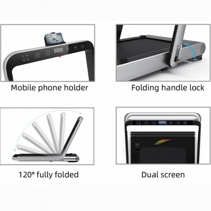 Banda de alergat / mers, pliabila, T5006, TheWay Fitness [4]