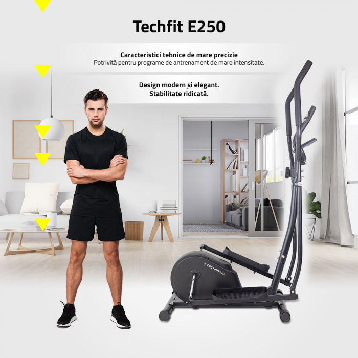 Bicicleta fitness eliptica TECHFIT E250N [9]