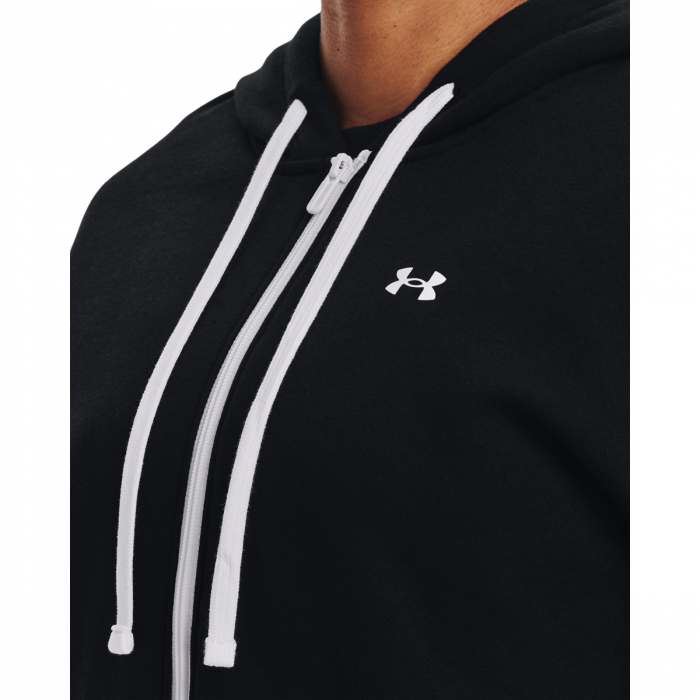 Hanorac femei Under Armour Rival FZ Hoodie negru L [4]
