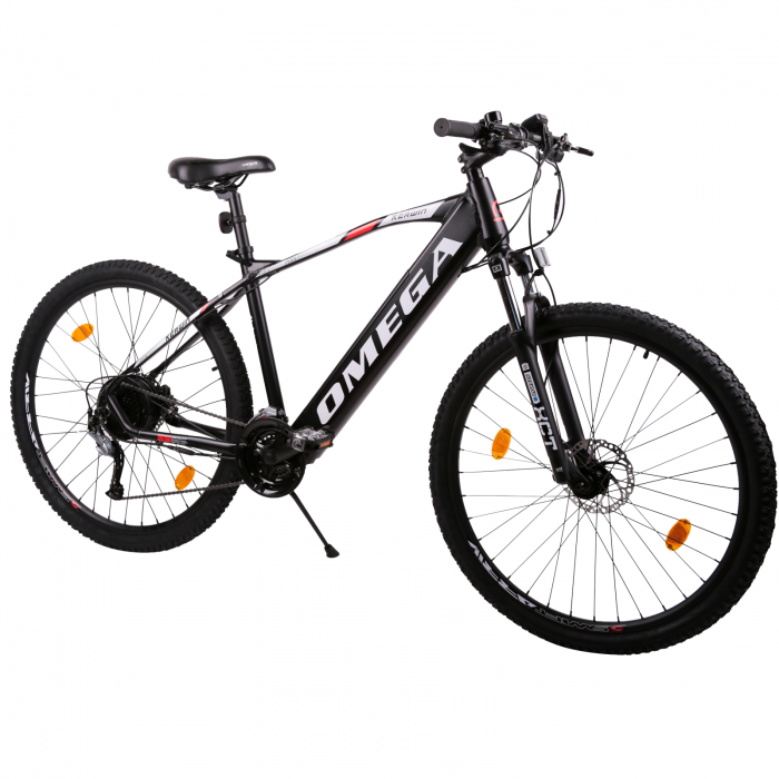 Bicicleta electrica Omega Kerwin 29" negru/portocaliu/alb [2]