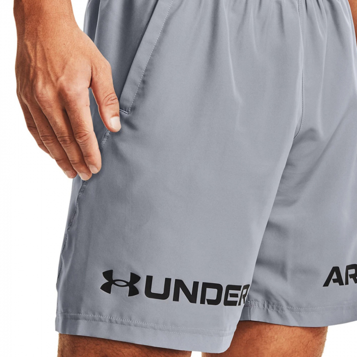 Pantaloni scurti barbati Under Armour Woven Graphic WM short gri [6]