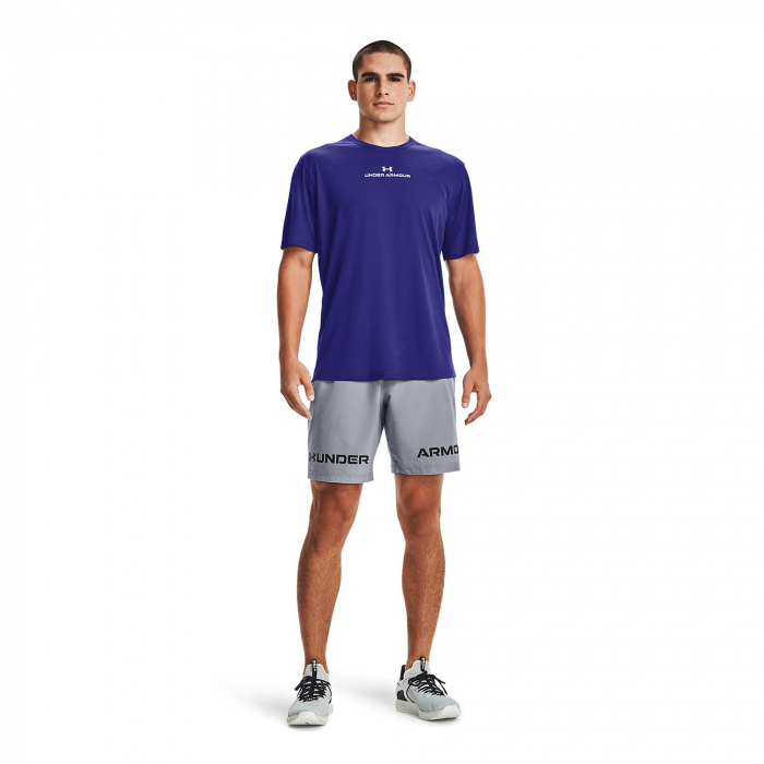Pantaloni scurti barbati Under Armour Woven Graphic WM short gri [5]