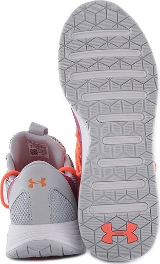 Pantofi sport femei Under Armour Breathe Lace gri/portocaliu 38.5 [4]