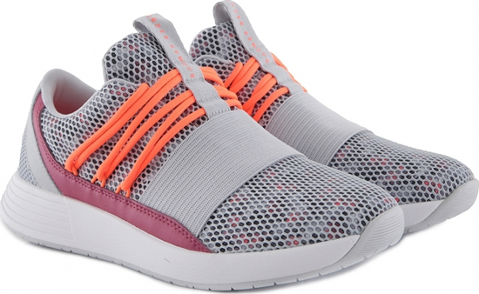 Pantofi sport femei Under Armour Breathe Lace gri/portocaliu 38.5 [2]