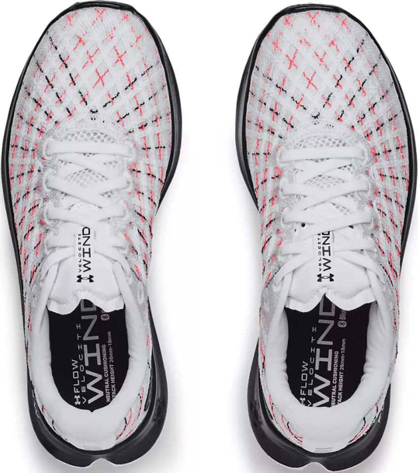 Pantofi sport femei Under Armour Flow Velociti Wind alb/negru 38 [7]