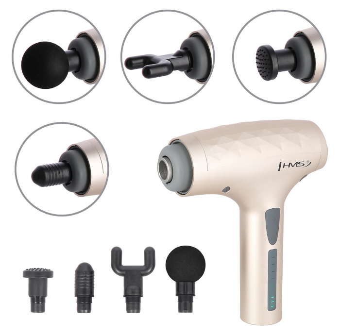 Pistol de masaj HMS PDM3134 Gold [4]